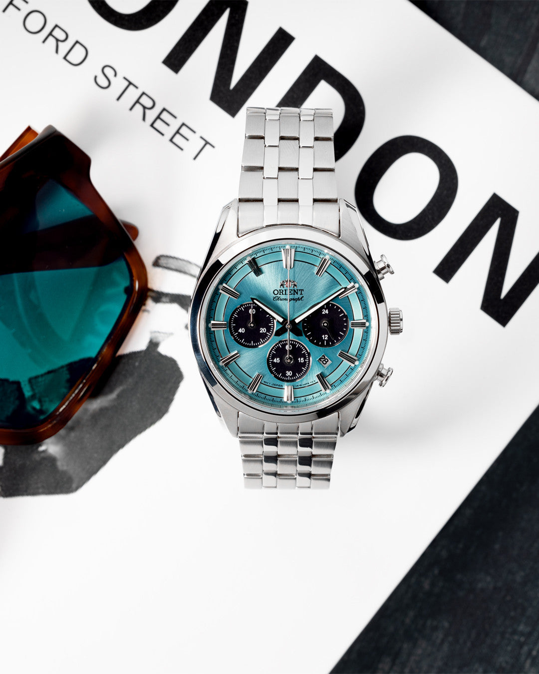 RA-TX0304L Orient de hombre pulsera de acero inoxidable