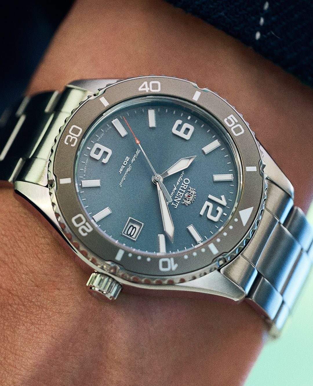 RA-WJ0002L Reloj Orient de caballero pulsera de metal