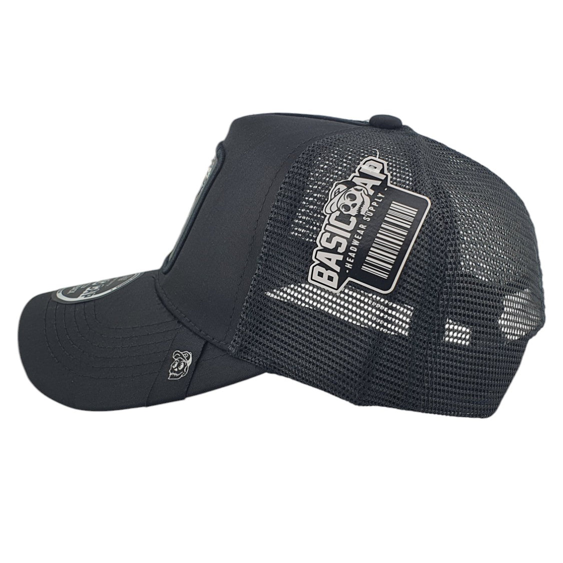 Gorras Basic Cap Authentic food Sombrero con malla trasera