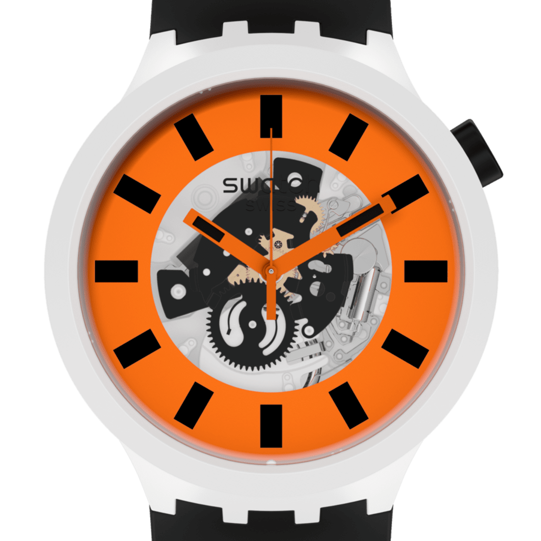 SB03M104 Reloj Swatch Big Bold Unisex pulsera de caucho