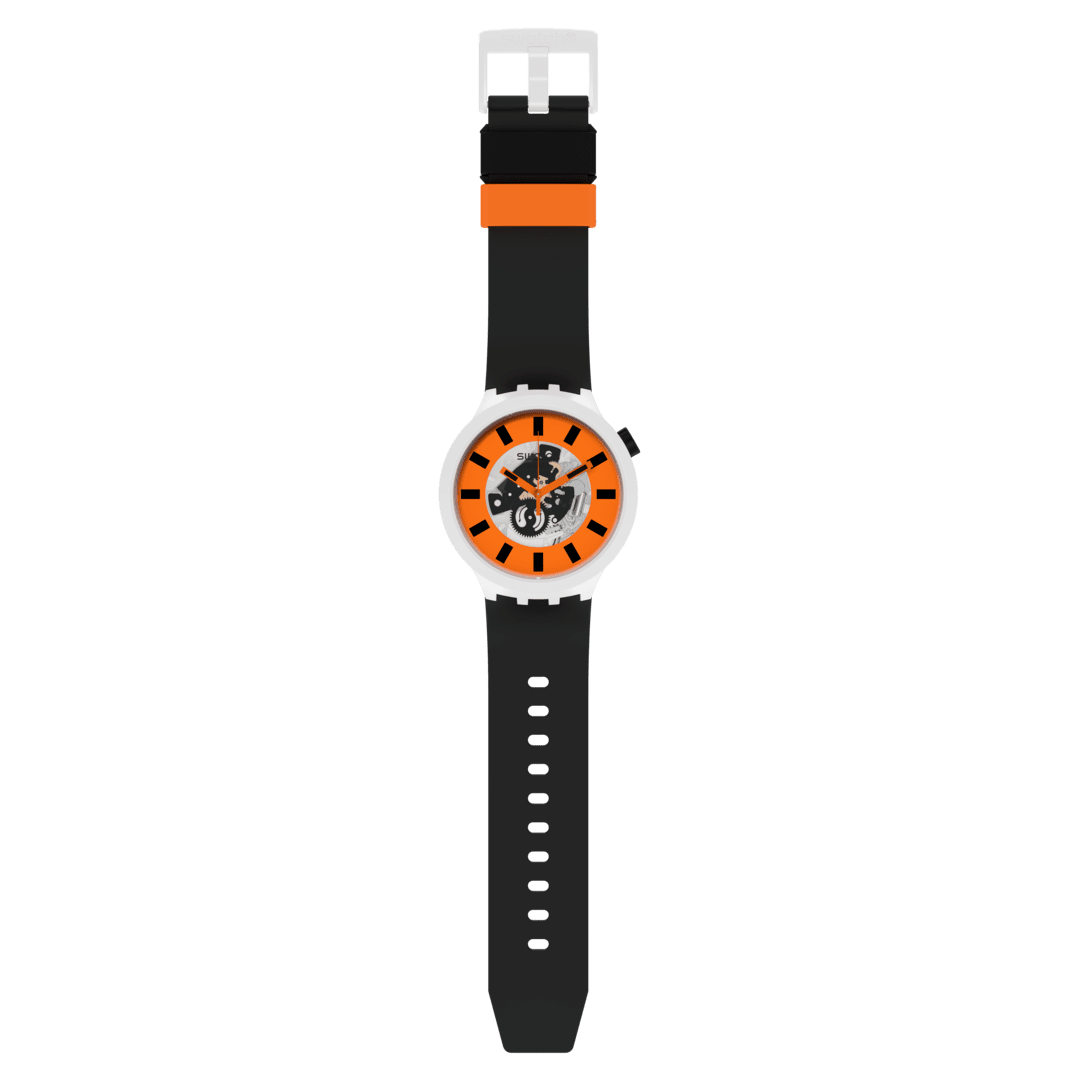 SB03M104 Reloj Swatch Big Bold Unisex pulsera de caucho