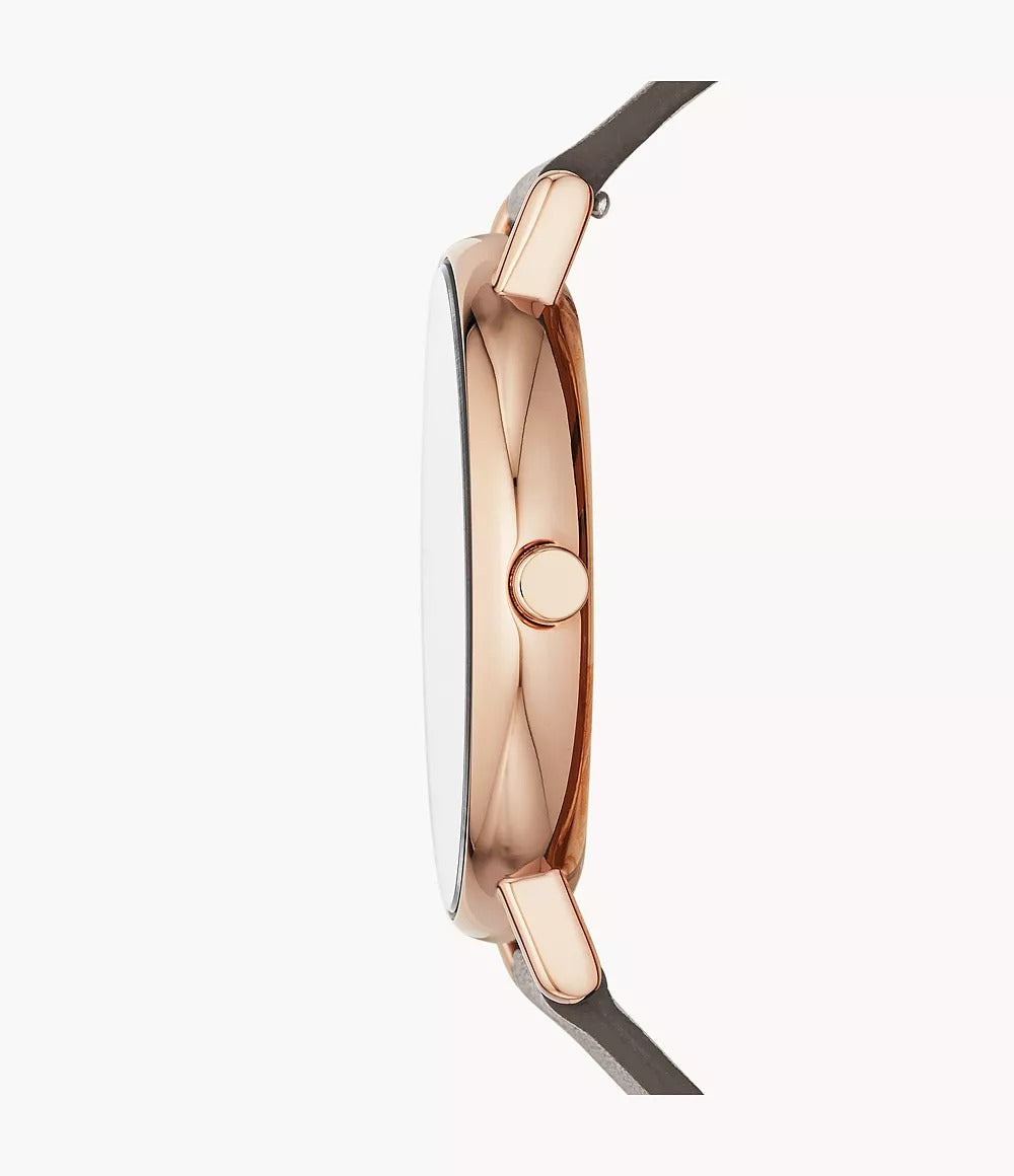 SKW2794 Reloj Skagen para dama pulsera de cuero