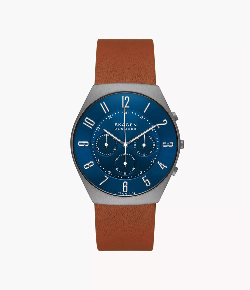 SKW6854 Reloj Skagen para caballero pulsera de piel