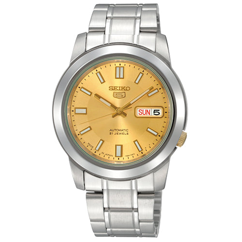 SNKK13K1 Reloj Seiko 5 para hombre pulsera de acero inoxidable