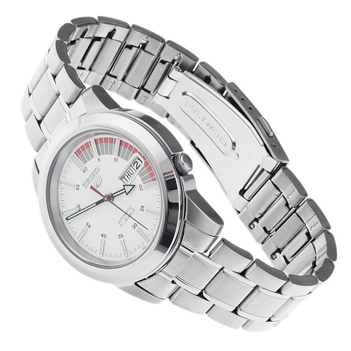 SNKK25K1 Reloj Seiko Serie 5 de caballero pulsera de acero inoxidable