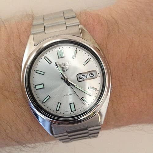 SNXS73K1S Reloj Seiko 5 de caballero pulsera de metal