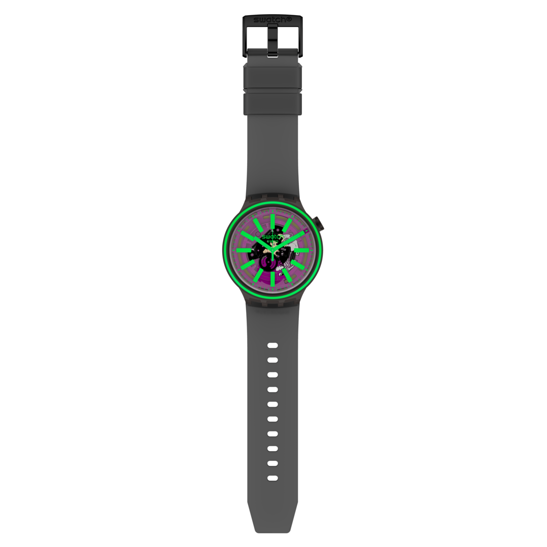 SO27B113 Reloj Swatch Big Bold unisex correa de caucho