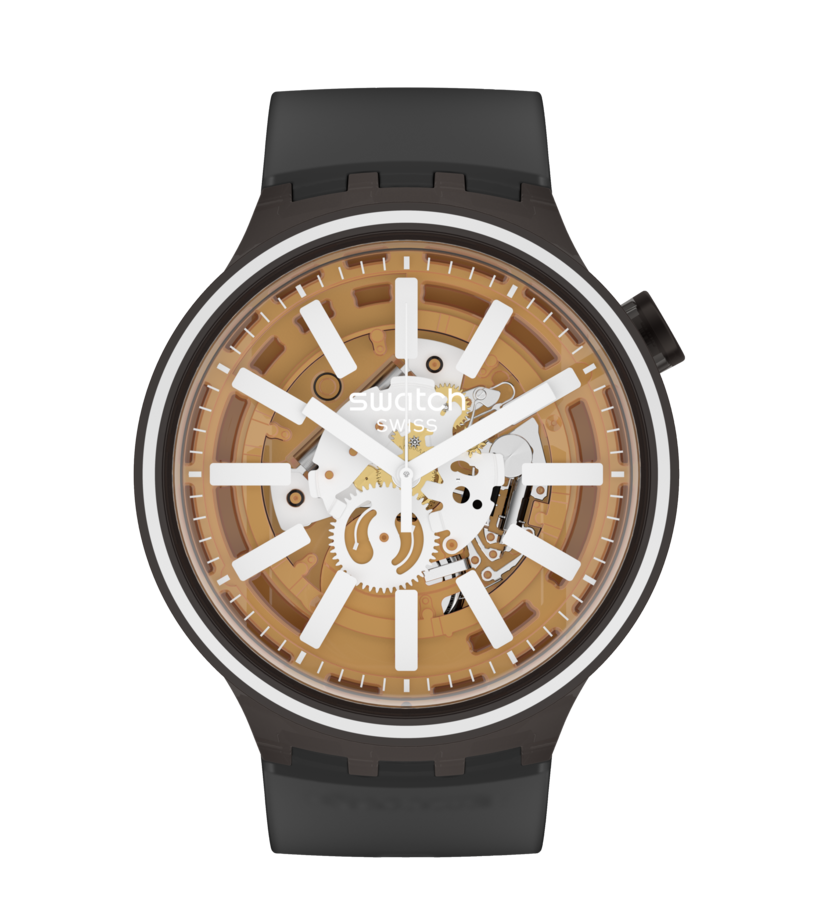 SO27B114 Reloj Swatch Big Bold de hombre pulsera de caucho