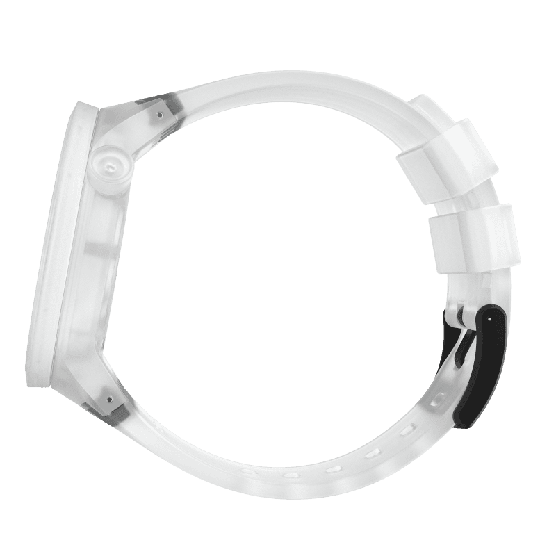 SO27E101 Reloj Swatch Blackinjelly de hombre pulsera de caucho