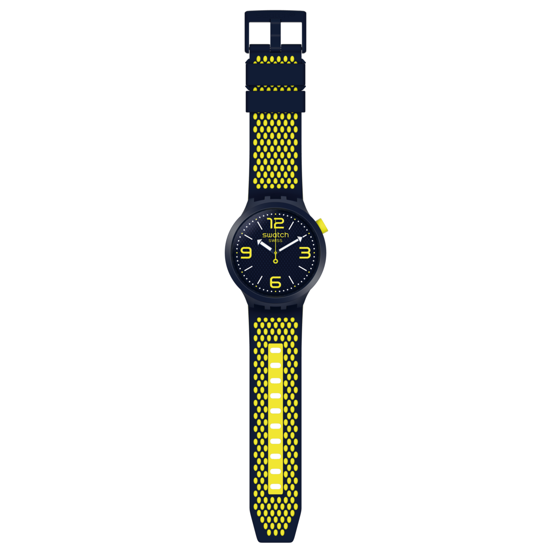 SO27N102 Reloj Swatch Bbneon de hombre pulsera de silicona