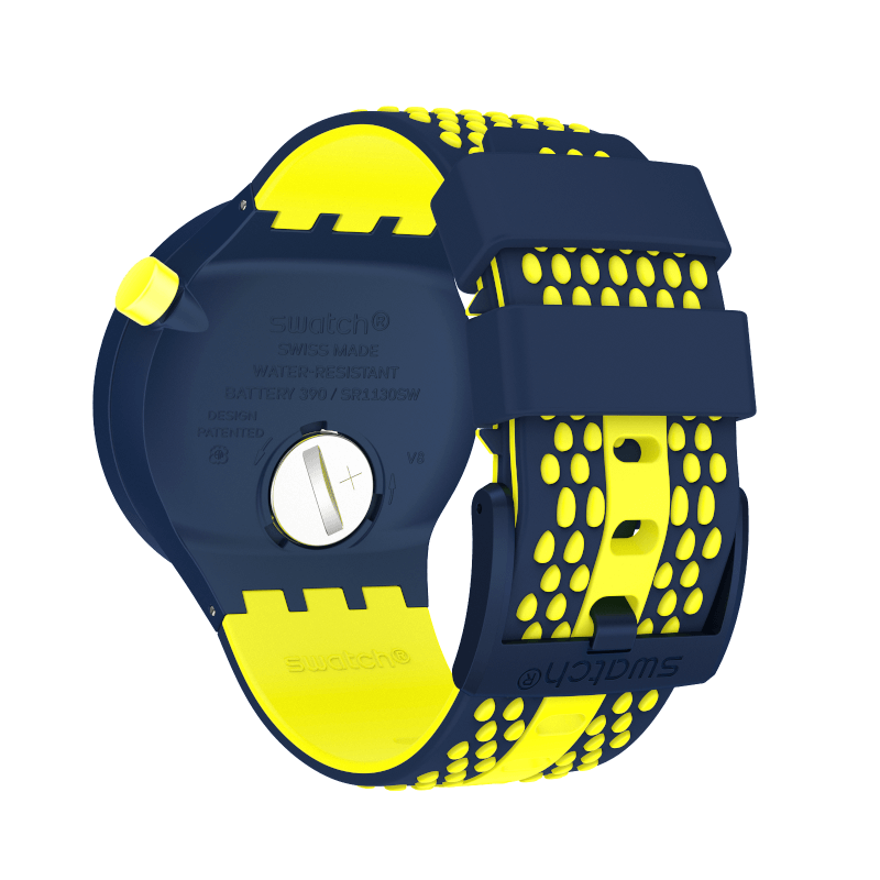 SO27N102 Reloj Swatch Bbneon de hombre pulsera de silicona