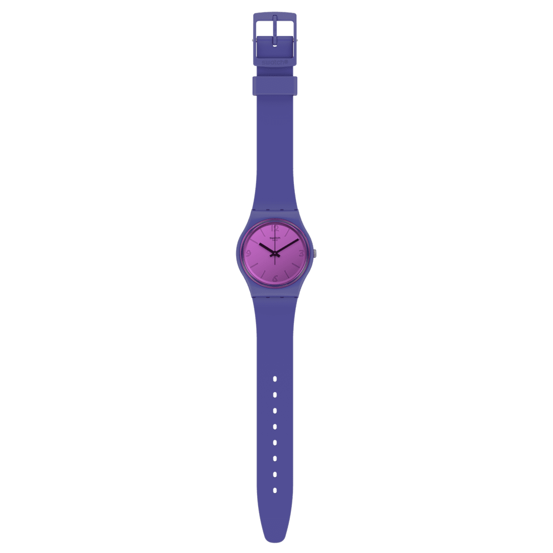 SO28N102 Reloj Swatch Mood Boost de dama correa de caucho