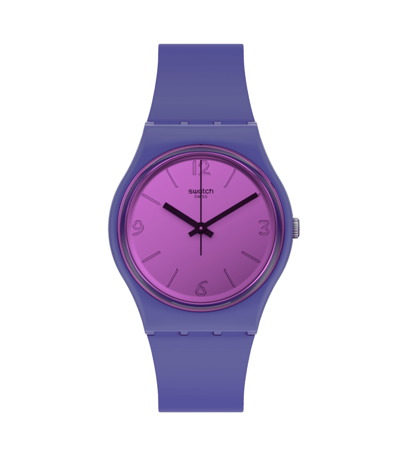 SO28N102 Reloj Swatch Mood Boost de dama correa de caucho