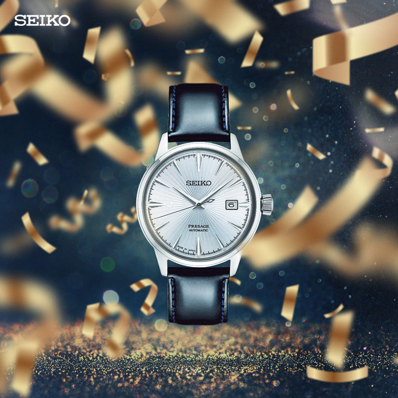 Reloj Seiko Presage Cocktail Time SRPB43J1 de hombre pulsera de piel