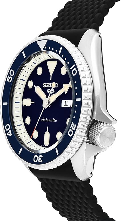 SRPD71K2 Reloj Seiko de caballero pulsera de silicona 43 mm