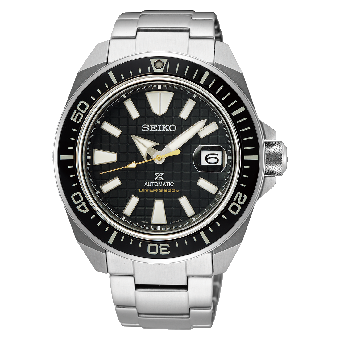 SRPE35K1 Reloj Seiko Sea King Samurai de hombre correa de acero inoxidable