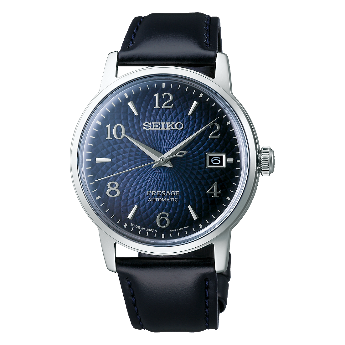 SRPE43J1 Reloj Seiko Presage de hombre pulsera de cuero