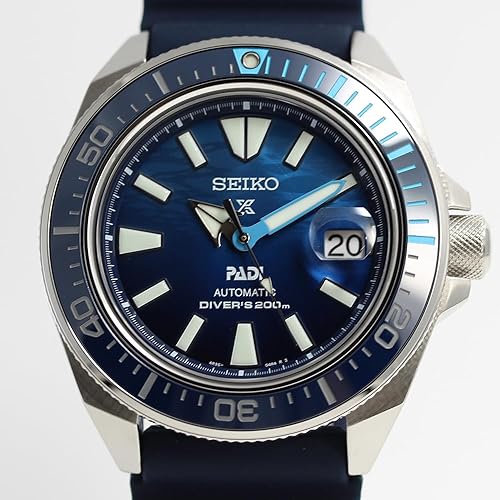 SRPJ93K1 Reloj Seiko Prospex King Samurai de hombre banda de goma