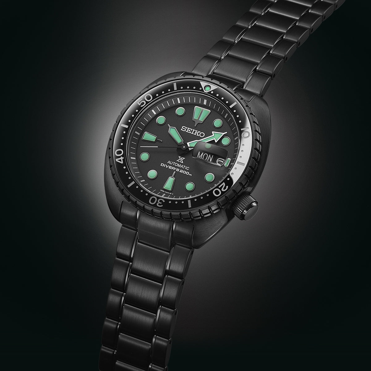SRPK43K1 Reloj Seiko Prospex Black Series de hombre correa de metal