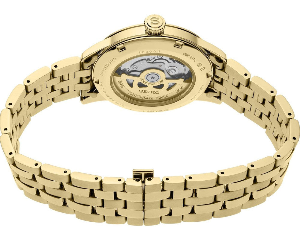 SRPK46J1 Reloj Seiko Presage de hombre correa de metal