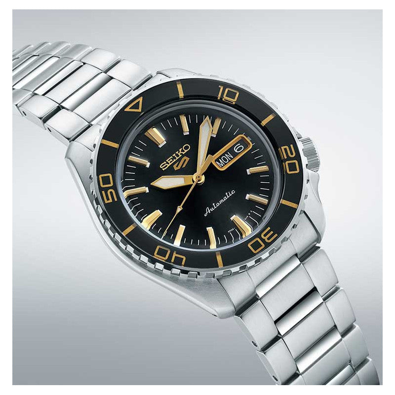 SRPK99K1 Reloj Seiko Serie 5 para caballero pulsera de metal