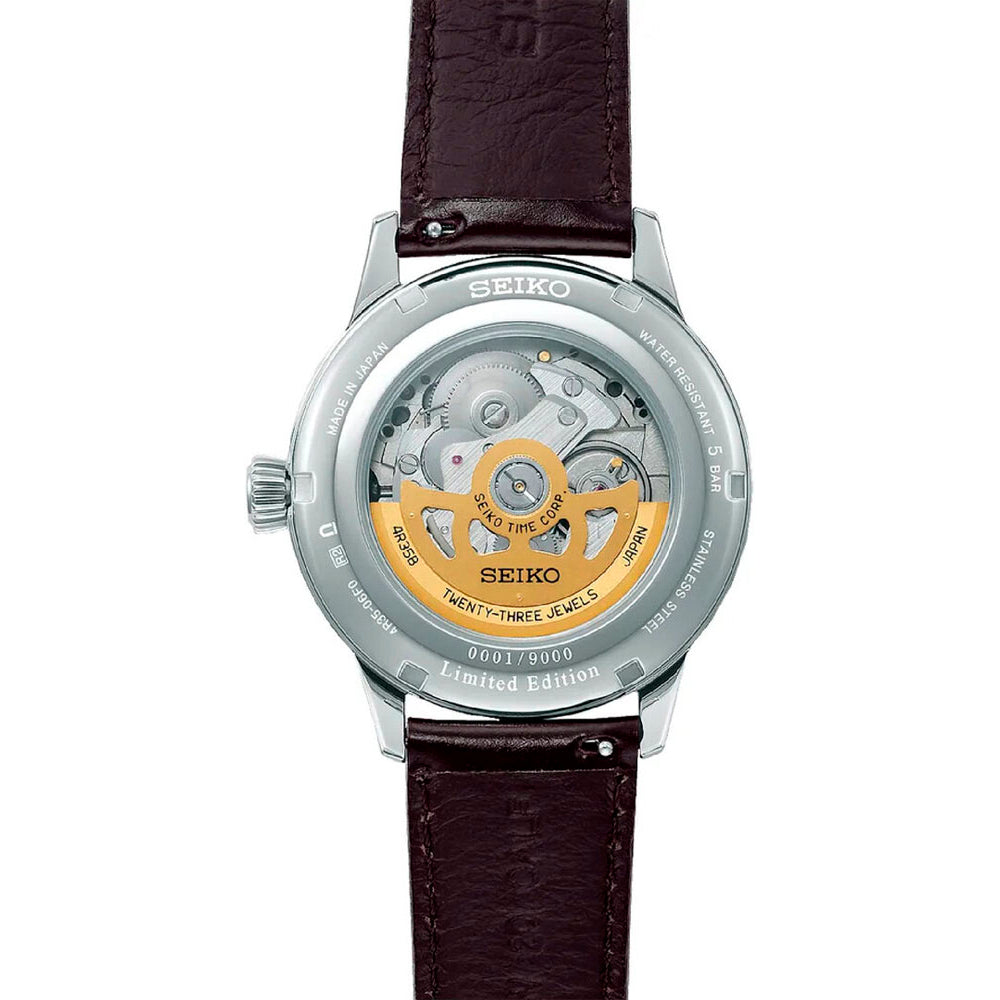 SRPL75J1 Reloj Seiko Presage de hombre correa de cuero