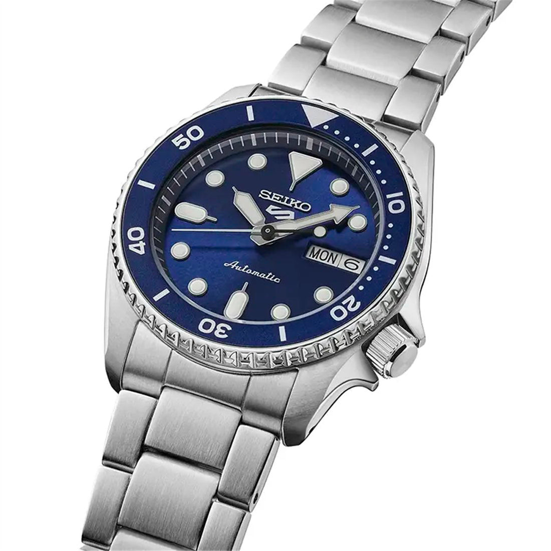SRPL77K1 Reloj Seiko 5 Sport SKX de hombre banda de acero inoxidable