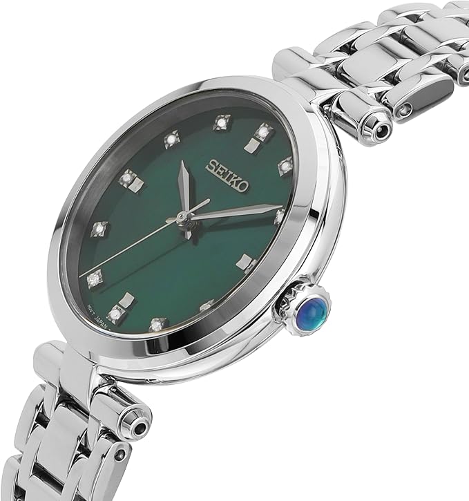 SRZ535 Reloj Seiko Classic de dama correa de acero inoxidable