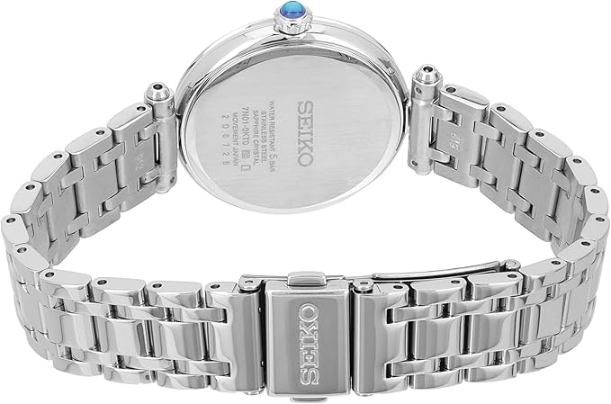 SRZ535 Reloj Seiko Classic de dama correa de acero inoxidable
