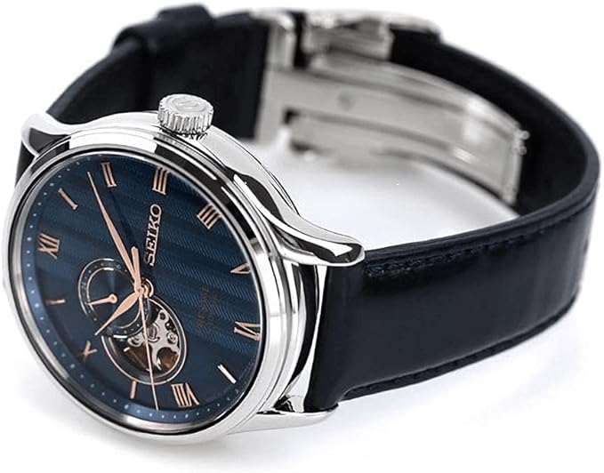 SSA421J1 Reloj Seiko Presage de hombre correa de cuero 42 mm