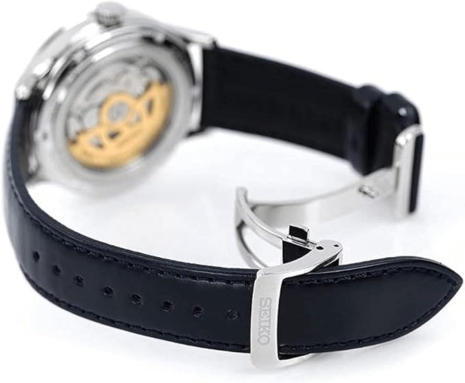 SSA421J1 Reloj Seiko Presage de hombre correa de cuero 42 mm