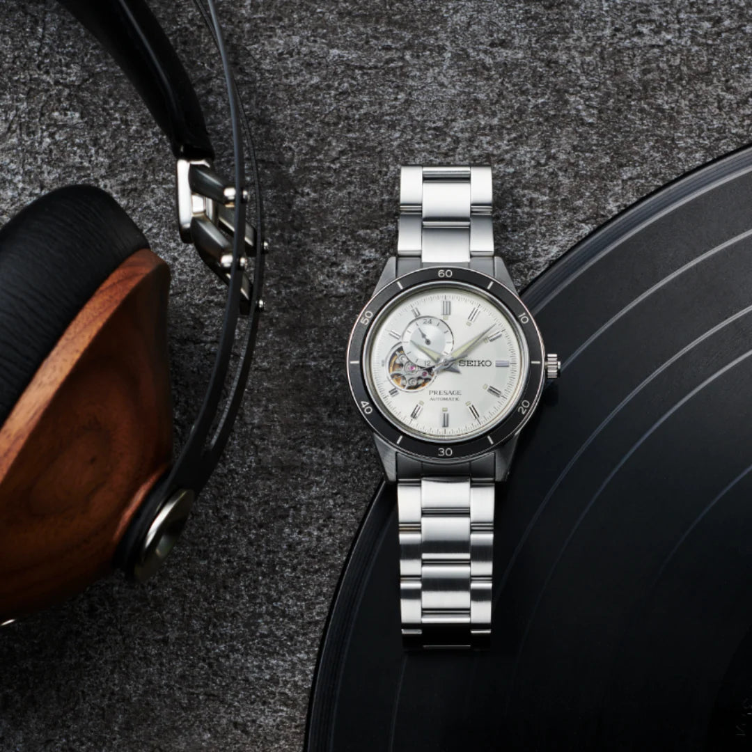 SSA423J1 Reloj Seiko Presage de hombre pulsera de metal 41 mm