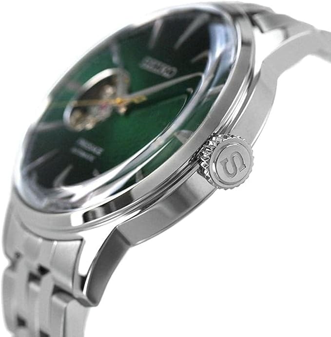 SSA441J1 Reloj Seiko Presage de caballero correa de metal 40 mm