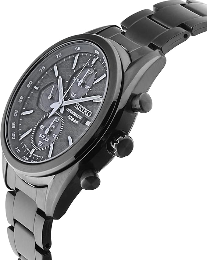 SSC773P1 Seiko Solar Reloj de caballero pulsera de metal 41 mm