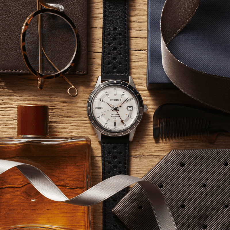 SSK011J1 Reloj Seiko Presage de hombre pulsera de piel 41 mm