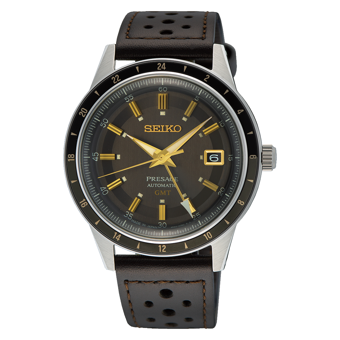 SSK013J1 Reloj Seiko Presage Style60's de hombre correa de piel