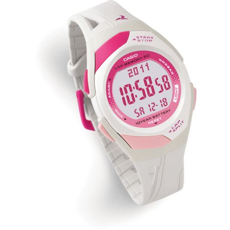 STR-300 Reloj Casio Unisex Banda de Caucho Digital 10 Años de Batería