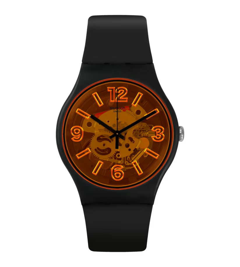 SUOB164 Reloj Swatch Análogo para Hombre Banda de Resina