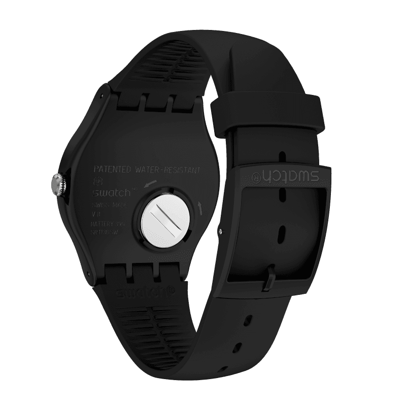 SUOB173 Swatch BacktoBack unisex pulsera de resina