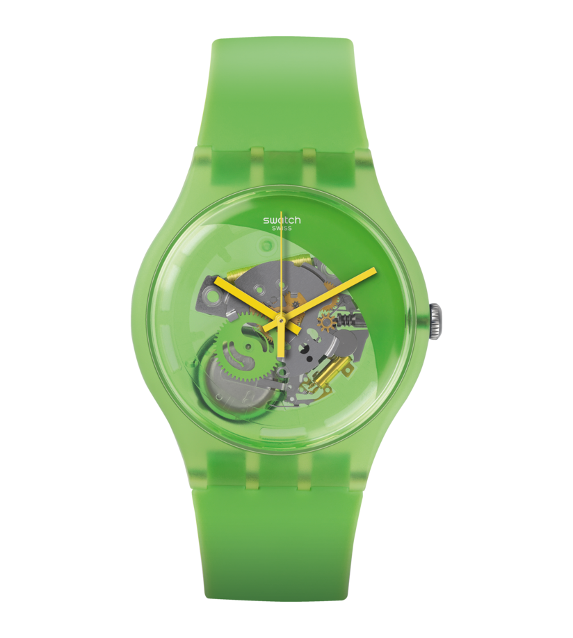 SUOG110 Swatch Pomme Tech de dama pulsera de resina