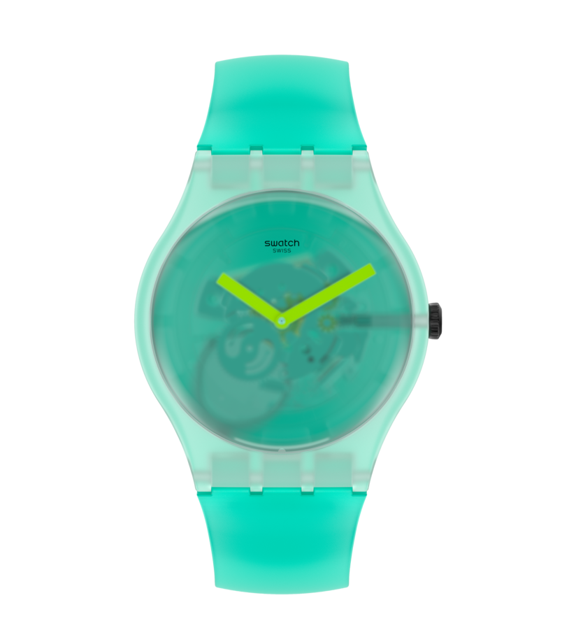 SUOG119 Reloj Swatch Nature Blur de dama correa de resina