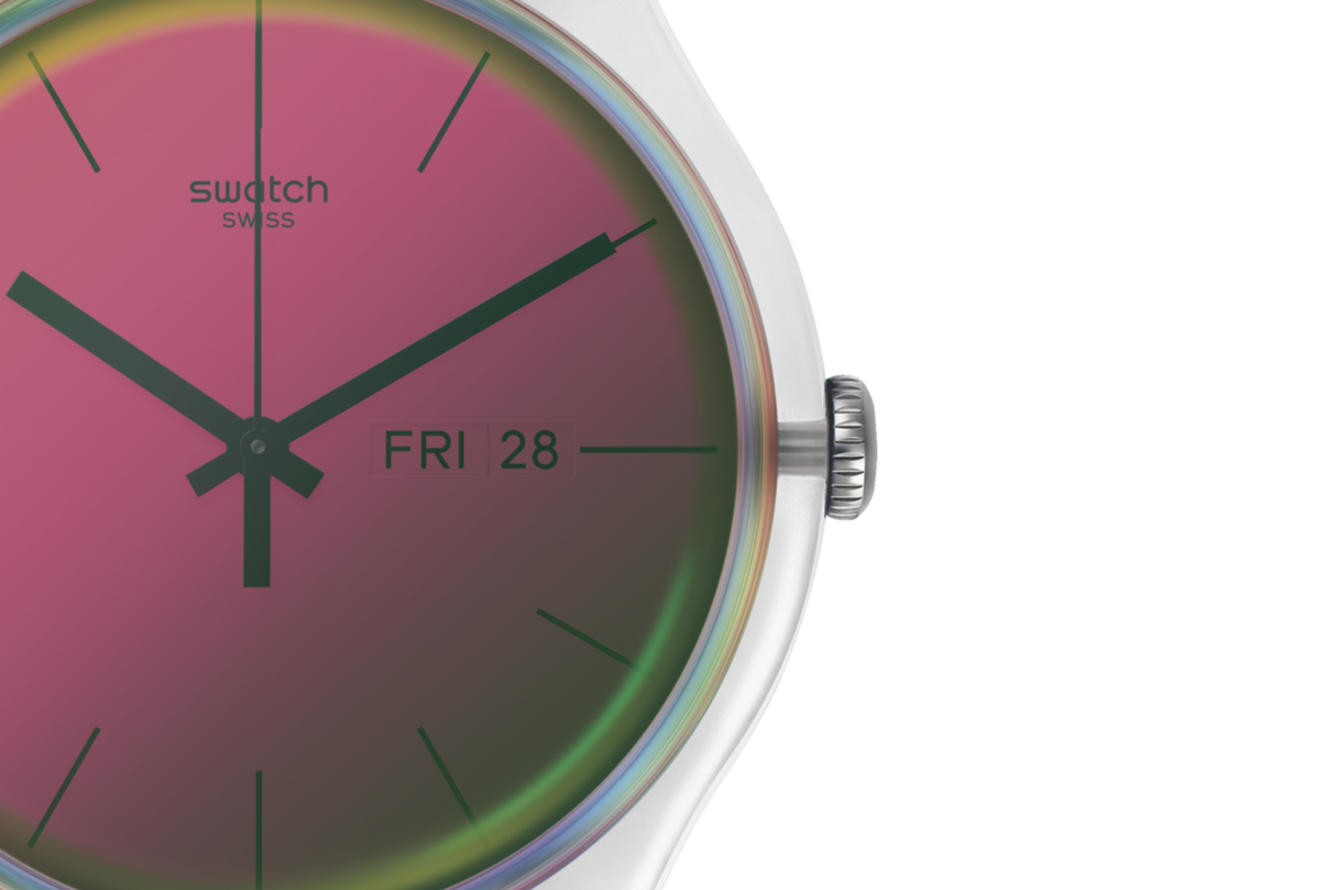 SUOK714 Reloj Swatch Polarmy unisex correa de resina