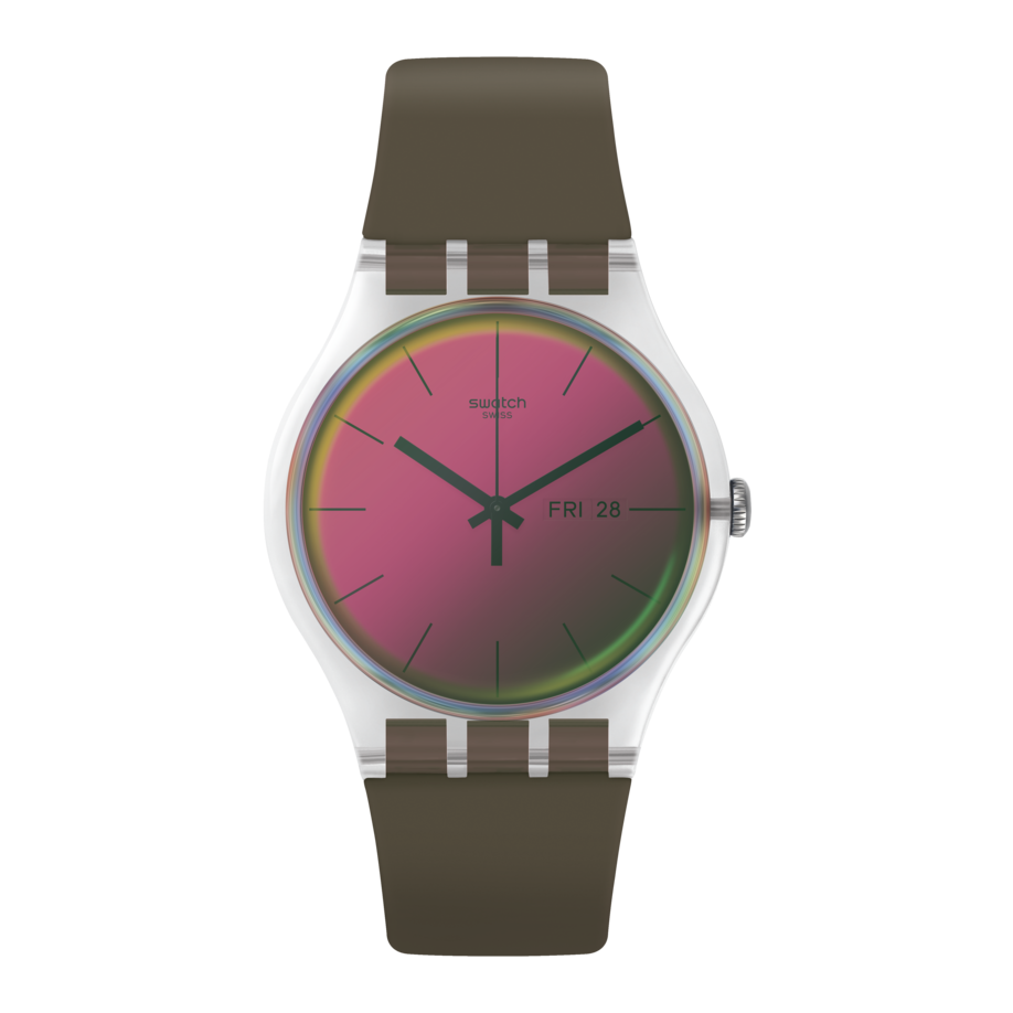 SUOK714 Reloj Swatch Polarmy unisex correa de resina