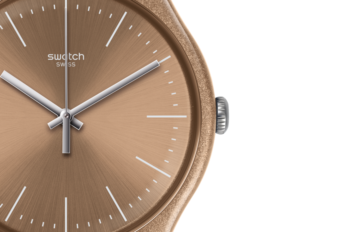 SUOM111 Reloj Swatch de dama correa de resina