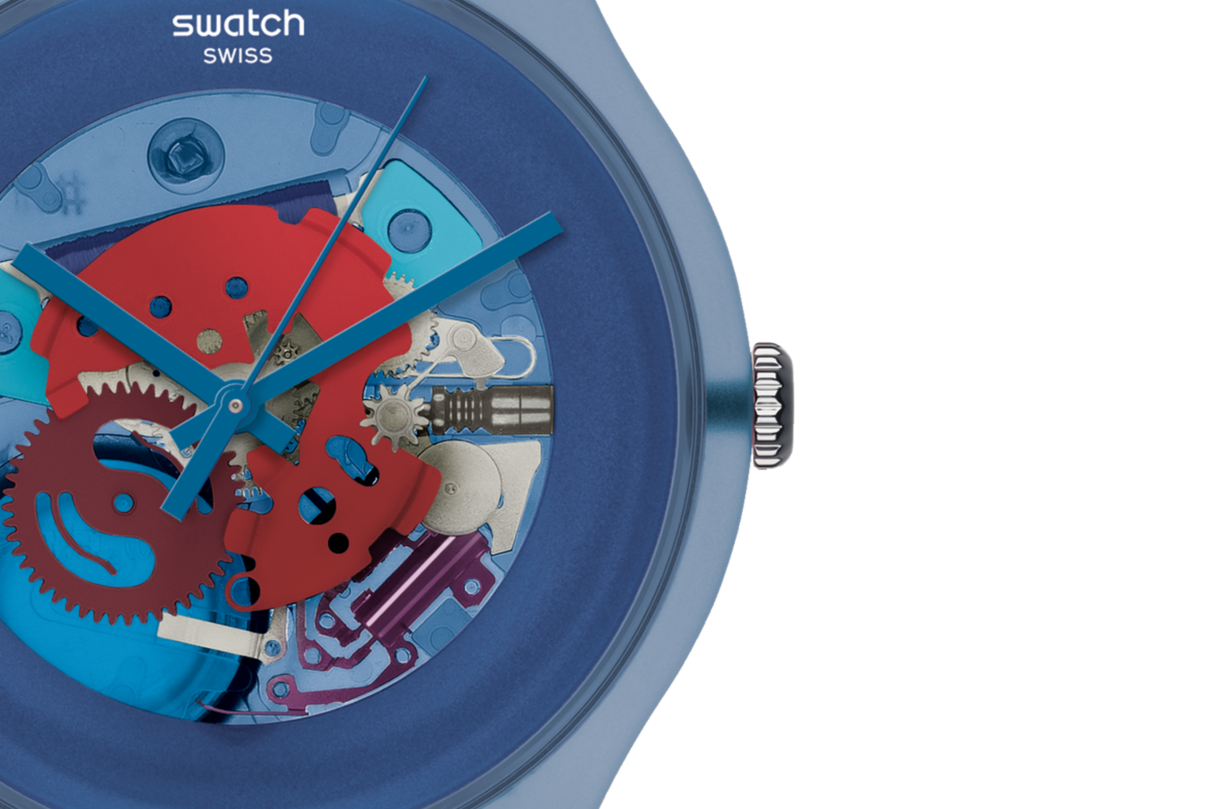 SUON102 Swatch de dama pulsera de resina