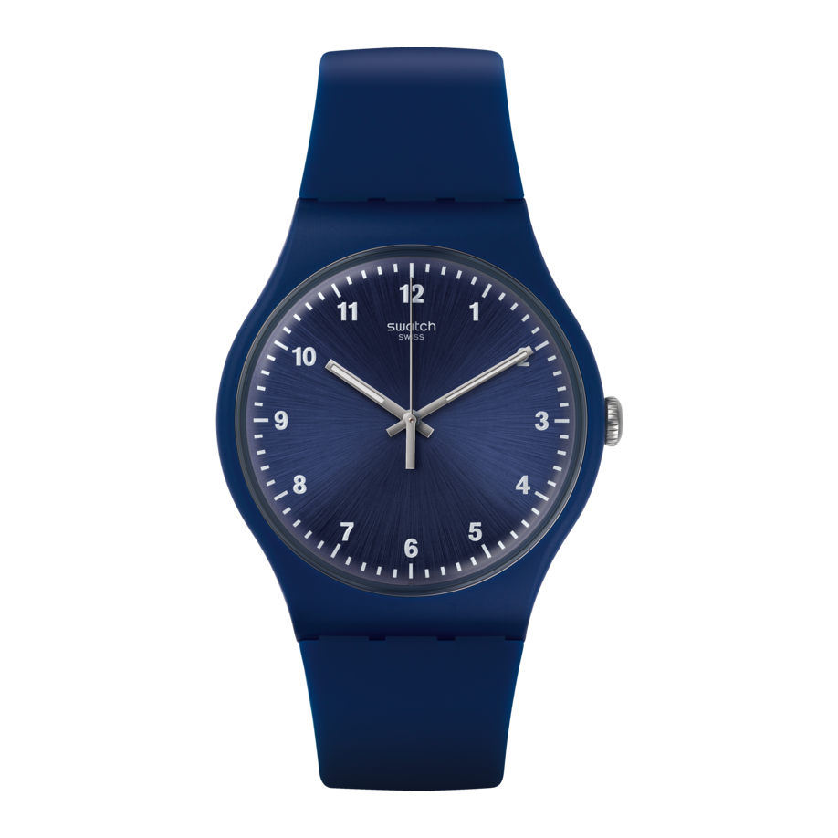 SUON116 Reloj Swatch mono blue de dama correa de resina