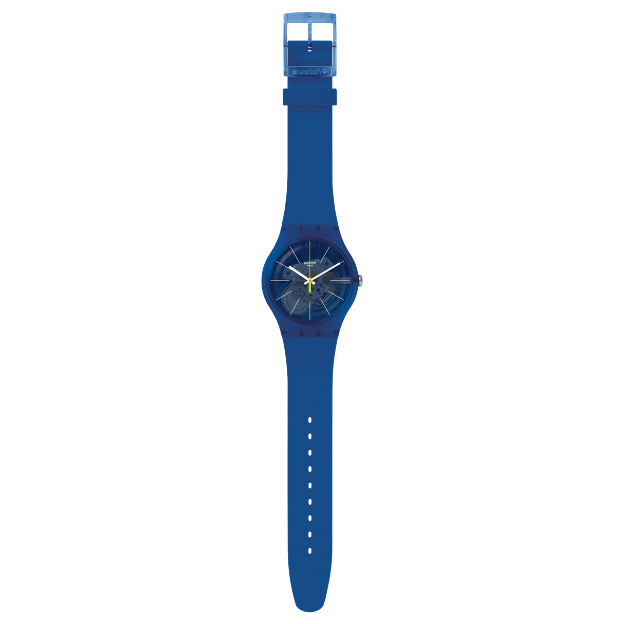 SUON142 Reloj Swatch Blue Sirup de hombre pulsera de caucho