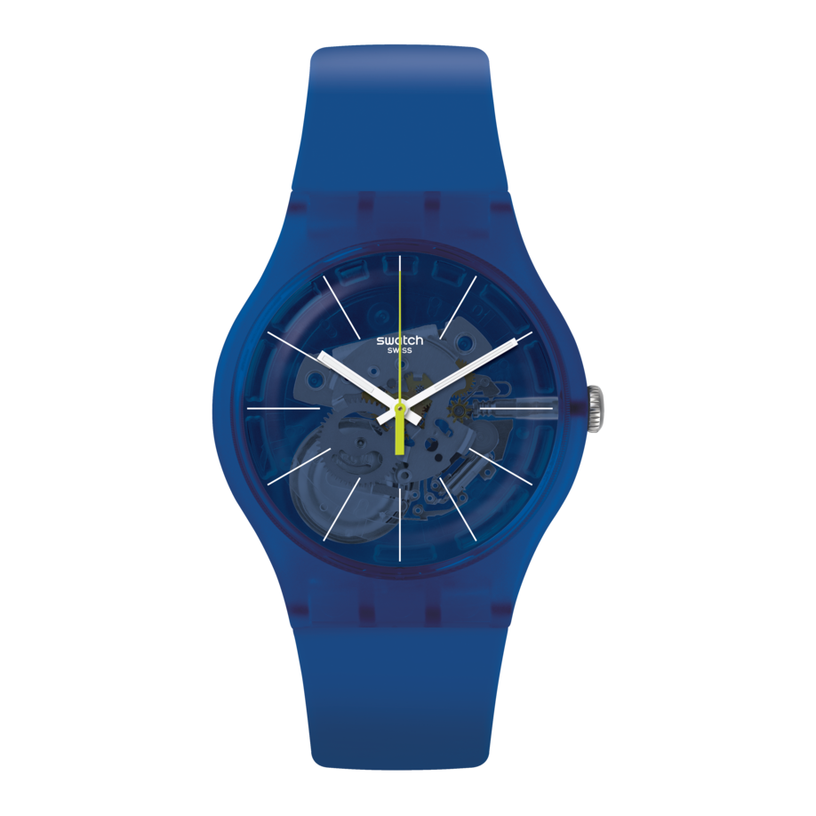 SUON142 Reloj Swatch Blue Sirup de hombre pulsera de caucho