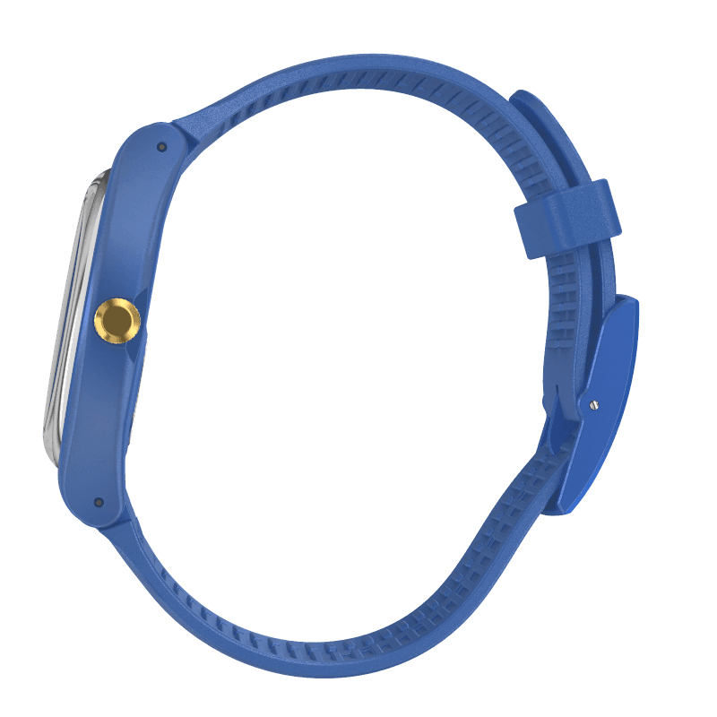 SUON143 Swatch Blue Sirup de hombre pulsera de resina