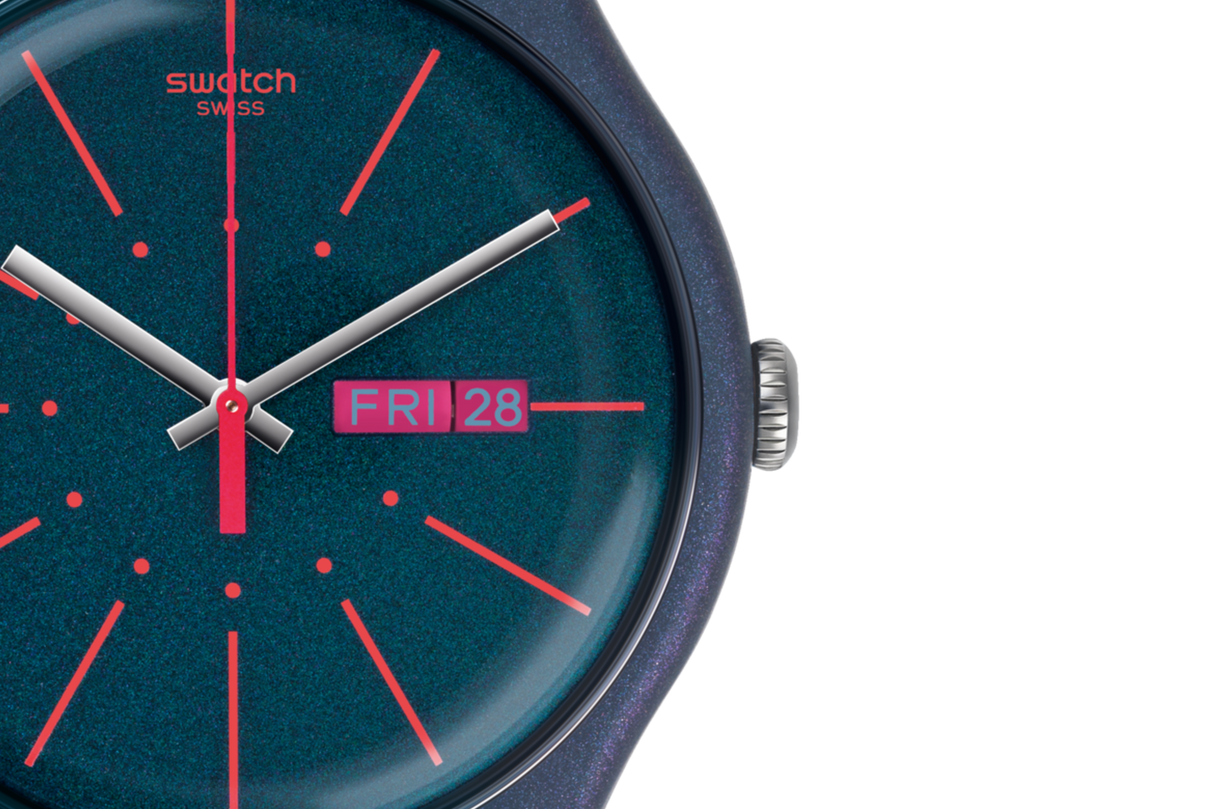 SUON708 Reloj Swatch New Gentleman de caballero pulsera de resina